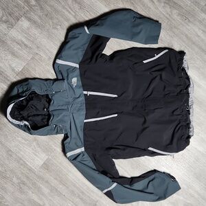 Vintage The North Face Hyvent 3 In 1 Men's Black and Gray Performance Jacket